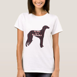 Camiseta Presentes de Saluki BFF
