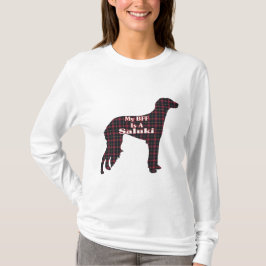 Camiseta Presentes de Saluki BFF