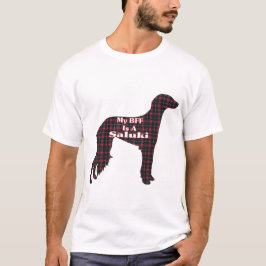 Camiseta Presentes de Saluki BFF