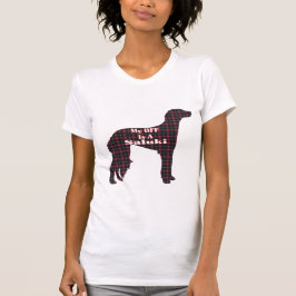 Camiseta Presentes de Saluki BFF