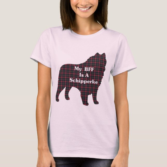 Camiseta Presentes de Schipperke BFF (Frente)