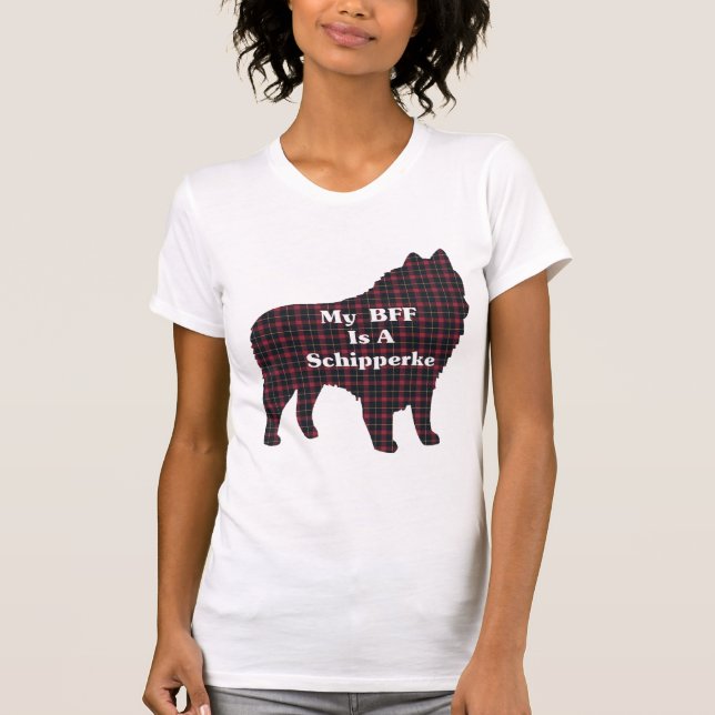 Camiseta Presentes de Schipperke BFF (Frente)