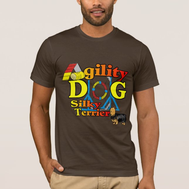 Camiseta Presentes de Sensível_Terrier_Agilidade (Frente)