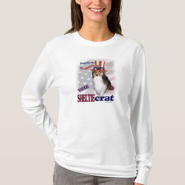Camiseta Presentes de SHETLAND SHEEPDOG (Frente)