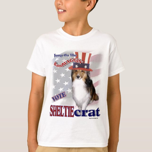 Camiseta Presentes de SHETLAND SHEEPDOG (Frente)