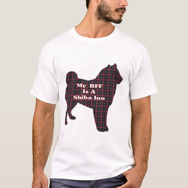 Camiseta Presentes de Shiba Inu BFF (Frente)