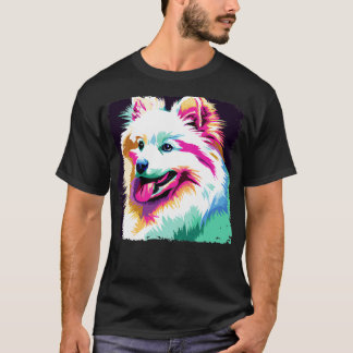 Camiseta Presentes de sobra do Cão de Arte Eskimo Americano