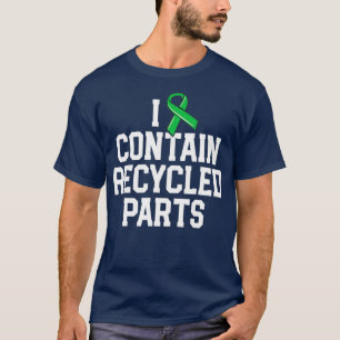 Camiseta Presentes De Sobrevivência De Transplante De Rim 