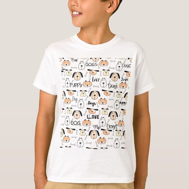 Camiseta Presentes De Sobrinho De Cão Bonito (Frente)