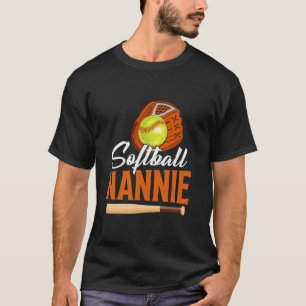 Camiseta Presentes de Softbol para o Dia das Mães para Mamã
