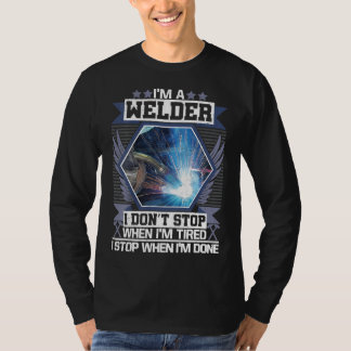 Camiseta Presentes de Soldador Imagem Divertida de Soldagem