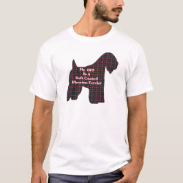 Camiseta Presentes de Terrier BFF de Rodas Revestidas Moles