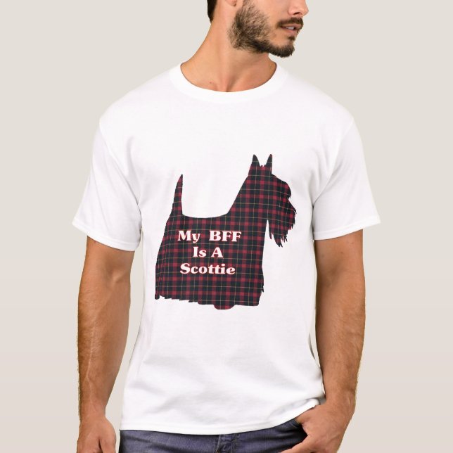 Camiseta Presentes de Terrier BFF escoceses (Frente)