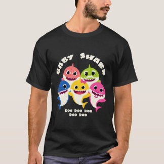 Camiseta Presentes De Tubarão De Bebê Para Toda A Família D