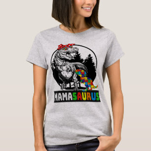 Camiseta Presentes De Vestuário De Mamasaurus T rex Dinoss