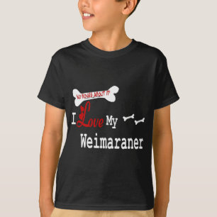 Camiseta Presentes de Weimaraner