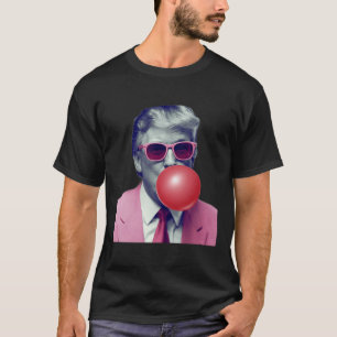 Camiseta Presentes Divertidos Chiclete Trump Bubble Gum Yum