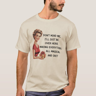 Camiseta Presentes Divertidos para Anfitriã de Férias Natal