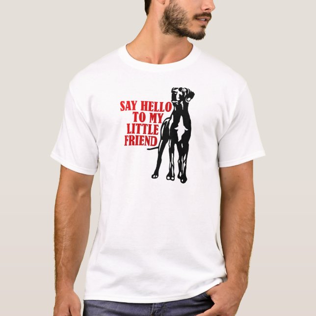 Camiseta Presentes Divertidos para Grande Danês (Frente)