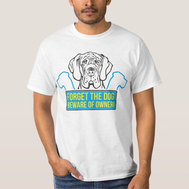 Camiseta Presentes divertidos para Grande Dinamarquês (Frente)