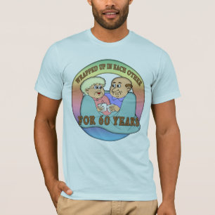 Camiseta Presentes do 60º aniversário de casamento