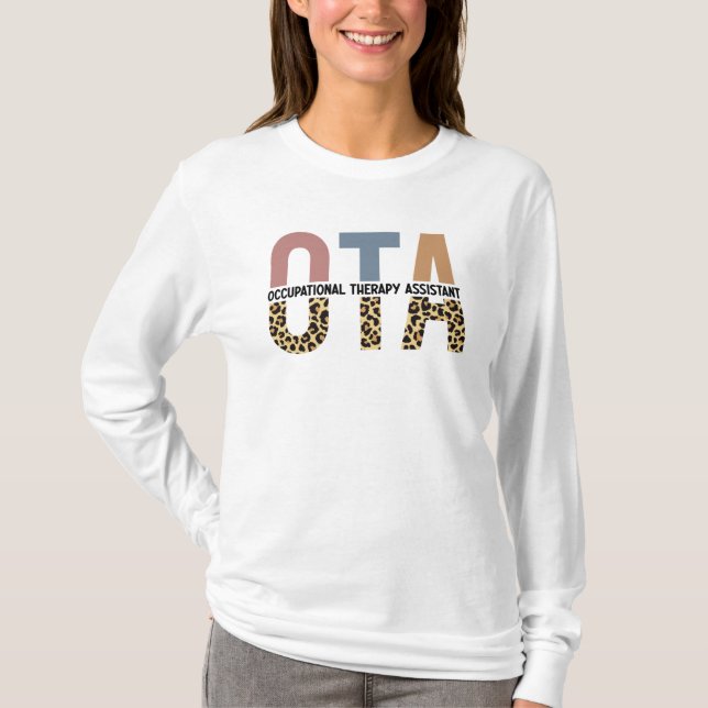 Camiseta Presentes do Assistente de Terapêutica OTA (Frente)