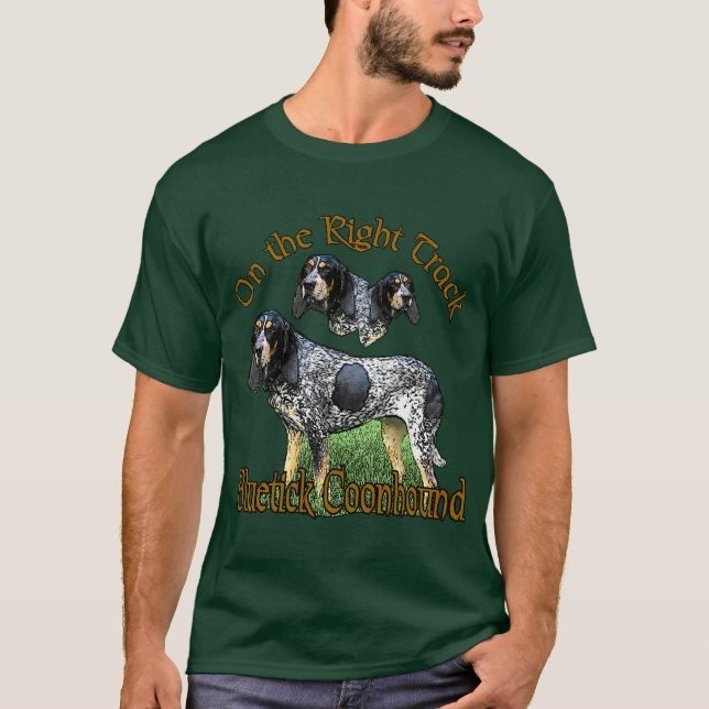 Camiseta Presentes do Bluetick Coonhound (Frente)