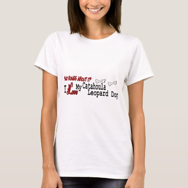 Camiseta Presentes do CÃO do LEOPARDO de CATAHOULA (Frente)