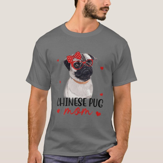 Camiseta Presentes do cão-mãezinho-chinês Bandana (Frente)