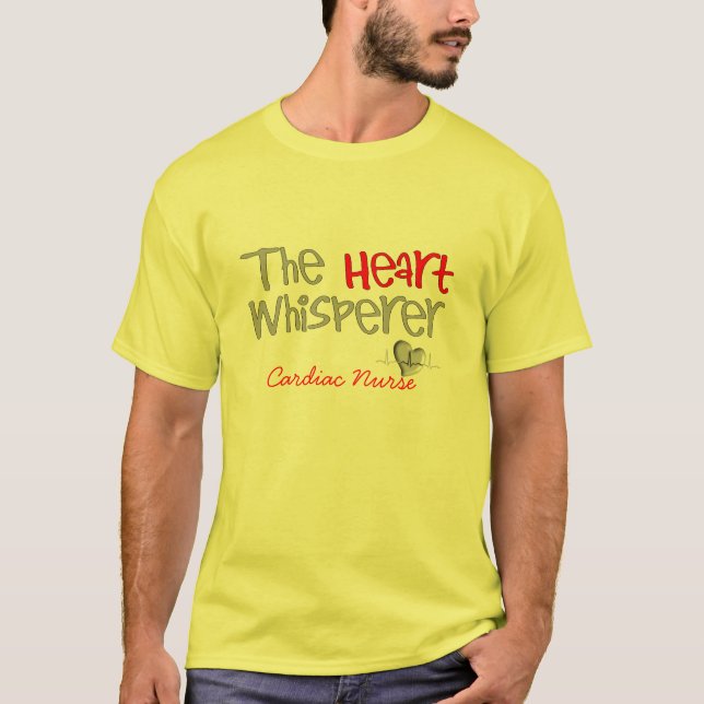 Camiseta Presentes do cardiologista "o Whisperer do coração (Frente)