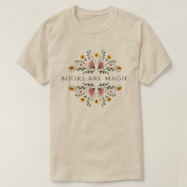 Camiseta Presentes do Dia das Mães Mágicos e Literários