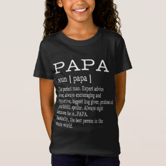 Camiseta Presentes do Dia de os pais de vovô definição - Ho