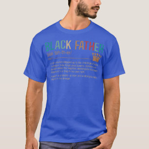 Camiseta Presentes do Dia do Pai Negro Substantivo Clássico