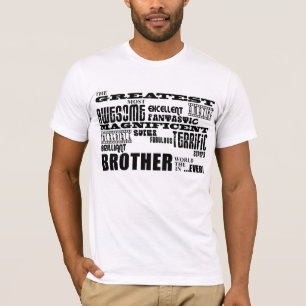 Camiseta Presentes do divertimento para irmãos: O grande