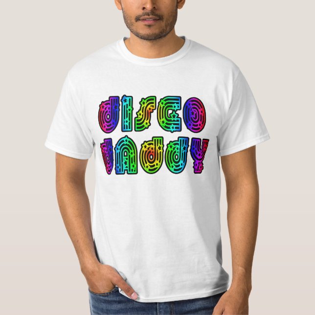 Camiseta Presentes do divertimento para pais: Pai do disco (Frente)