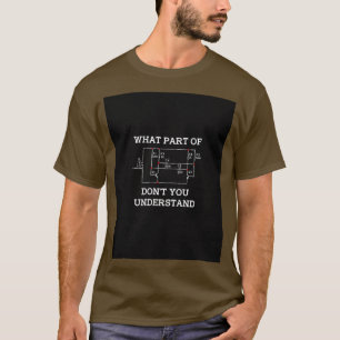 Camiseta Presentes do Engenheiro de Engenheiro elétrico Bom