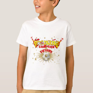 Camiseta Presentes do futebol de España Campeon