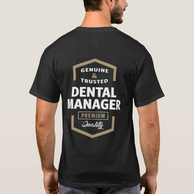 Camiseta Presentes do Gestor Dental Genuine (Verso)