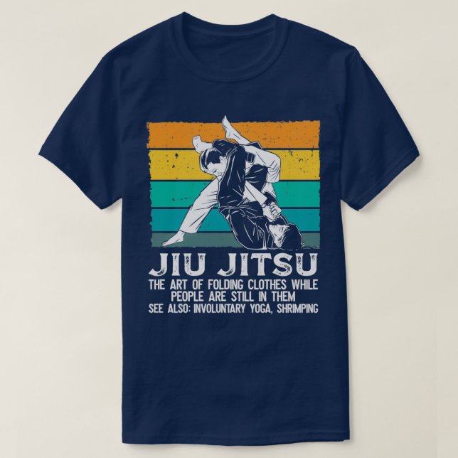 Camiseta Presentes do Jiu Jitsu BJJ brasileiro (Frente do Design)