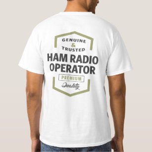 Camiseta Presentes do logotipo do operador de rádio HAM.