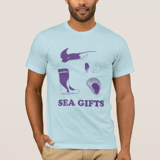 Camiseta Presentes do mar!