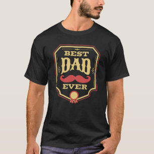 Camiseta Presentes do melhor Pai do Dia de os pais nunca