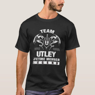 Camiseta Presentes do Membro da Vida Útil do Team UTLEY