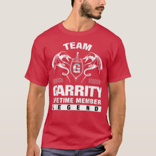 Camiseta Presentes do Membro de Vida da Equipe GARRITY
