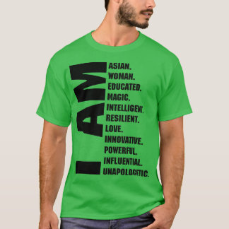 Camiseta Presentes do Mês da História Asiática