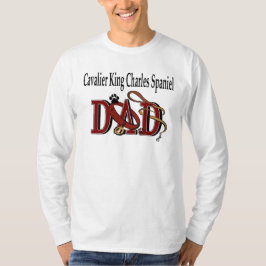 Camiseta Presentes do PAI Cavalier King Charles Spaniel