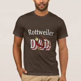 Camiseta Presentes do Pai Rottweiler