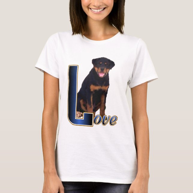 Camiseta Presentes do Rottweiler (Frente)