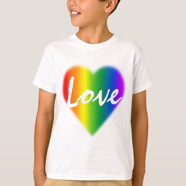 Camiseta Presentes do t-shirt do orgulho gay do miúdo do (Frente)