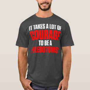 Camiseta Presentes do técnico de flebotomia flebotomista